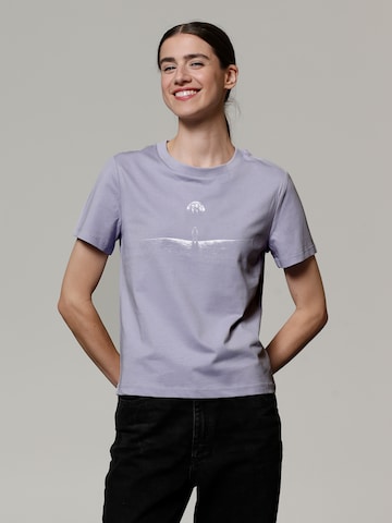 Watapparel Shirt ' Lost in space ' in Purple: front