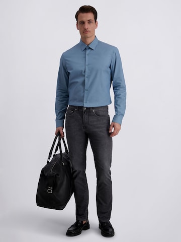 PIERRE CARDIN Regular fit Business shirt in Blue