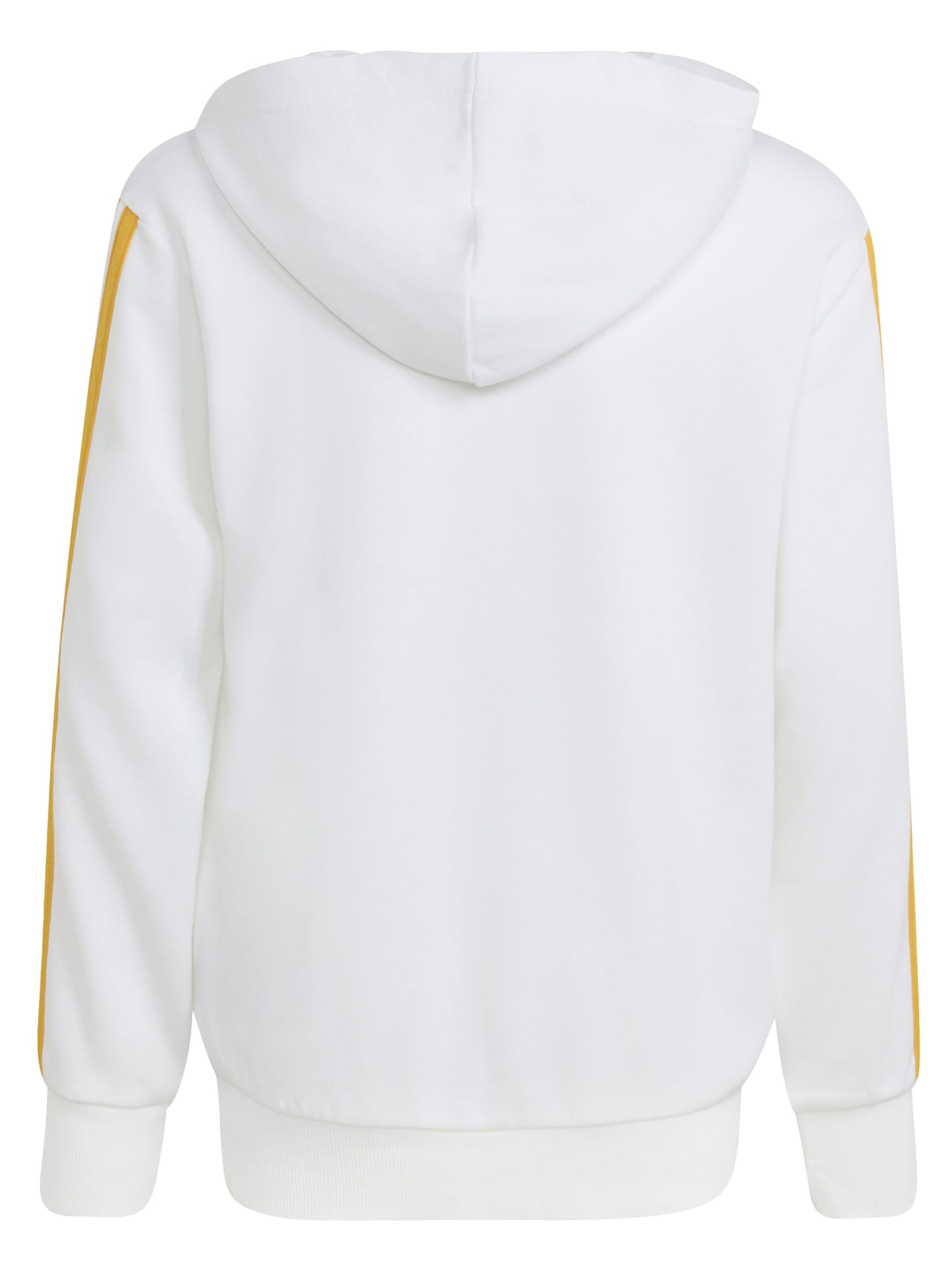 ADIDAS PERFORMANCE Urheilullinen collegepaita 'REAL' värissä valkoinen