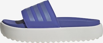 ADIDAS SPORTSWEAR Beach & Pool Shoes 'Adilette' in Blue: front