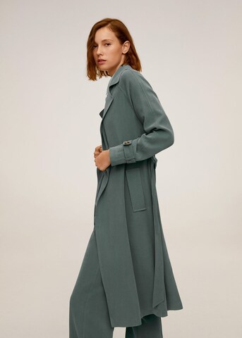 MANGO Tussenmantel 'Taxi' in Groen