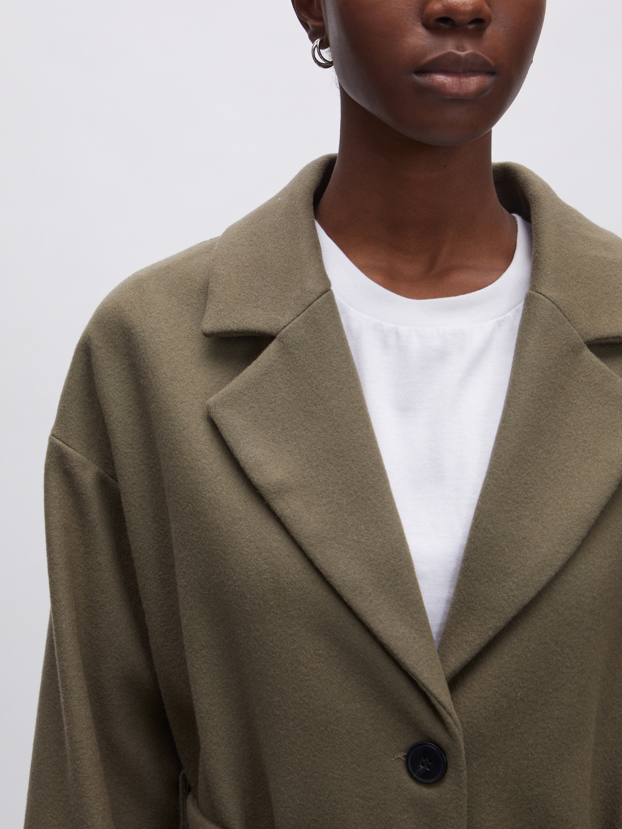 EDITED Produkte Mantel 'Santo' khaki