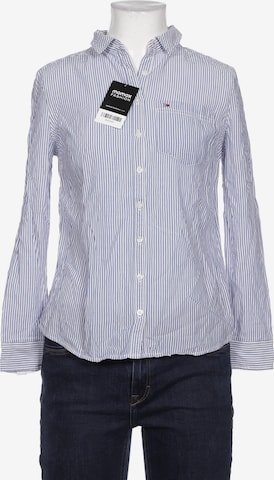 Tommy Jeans Bluse XS in Blau: predná strana