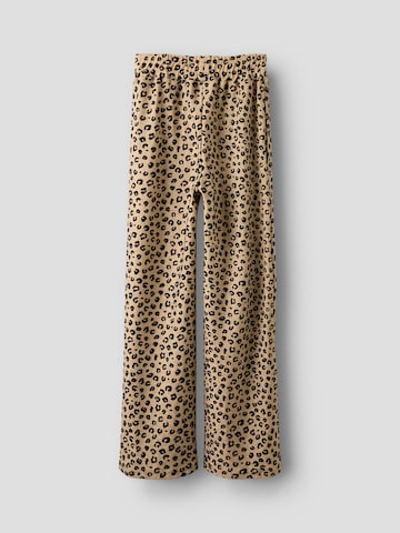 NAME IT - regular Pantalón en marrón