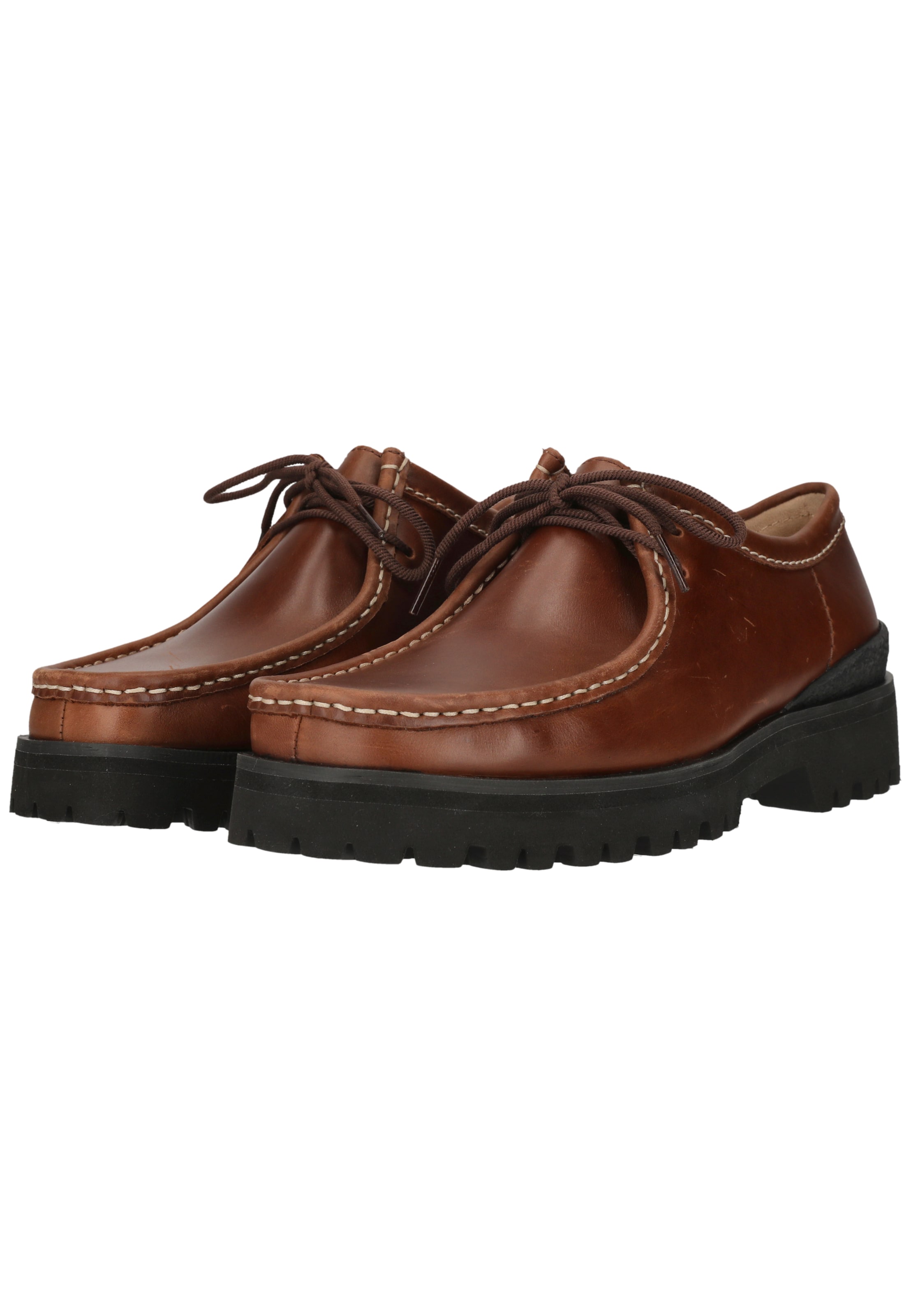 CLARKS Lace-up shoe 'Walla Yukoner' in Brown