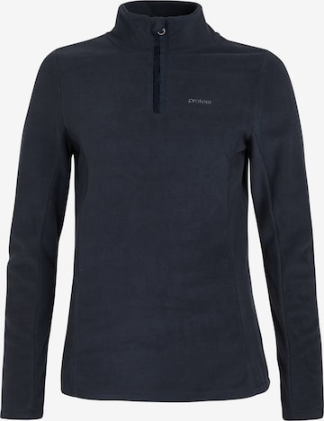 PROTEST Athletic Sweatshirt 'MUTEZ' in Blue: front