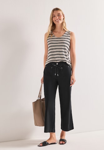 STREET ONE Regular Pants in Black: front