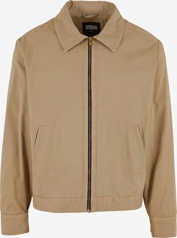 Coupe regular Veste mi-saison Urban Classics en beige : devant