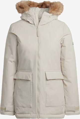 ADIDAS SPORTSWEAR Outdoor Jacket in Beige: front