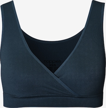 Noppies Bustier Amme-BH 'Gayla' i blå: forside