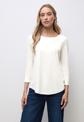 STREET ONE Shirt in Weiß: Vorderseite