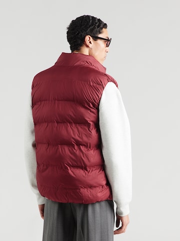 Only & Sons - Colete 'ONSUNION' em vermelho