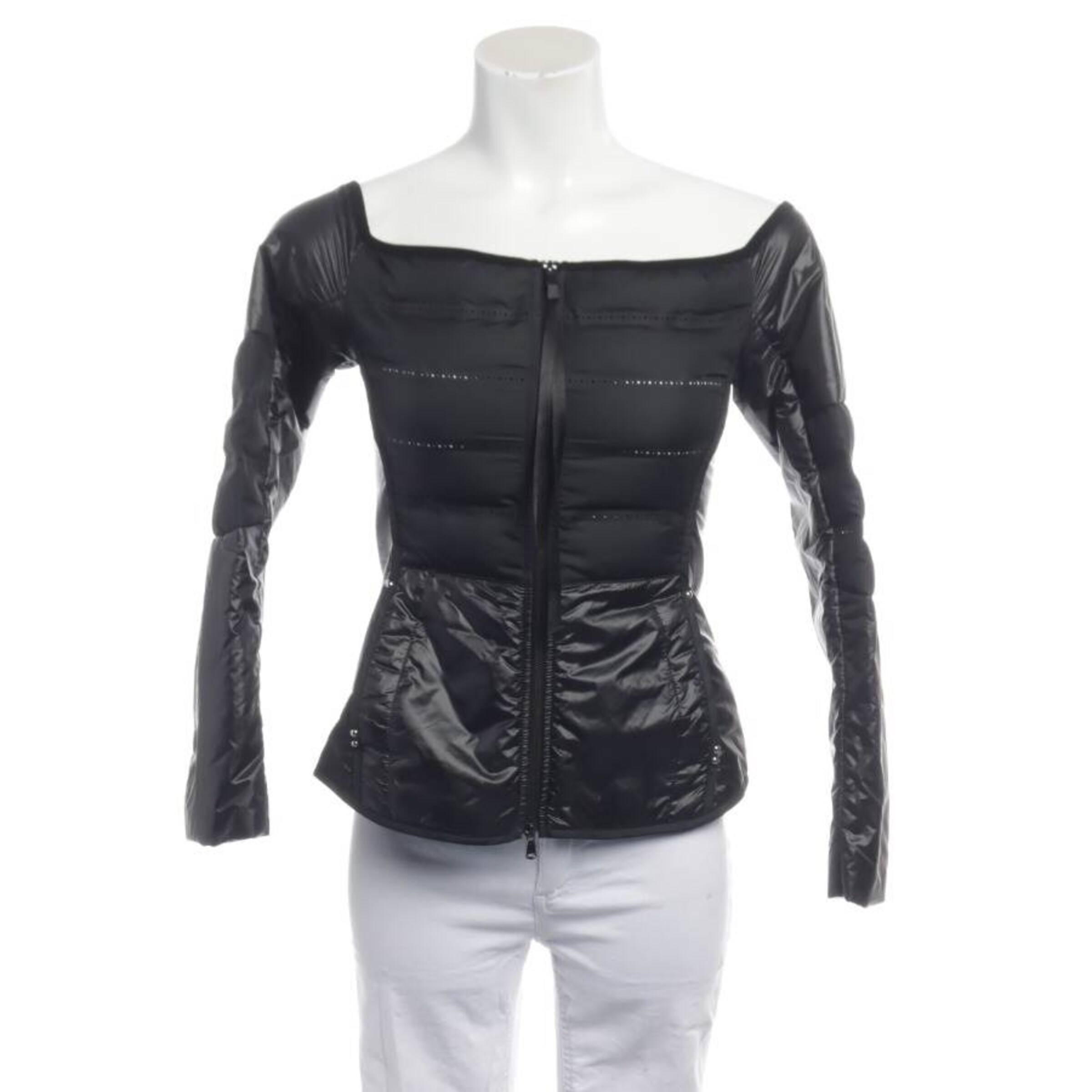 Schumacher Übergangsjacke XS in Schwarz: Vorderseite