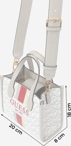 GUESS - Bolso de mano 'SILVANA' en blanco