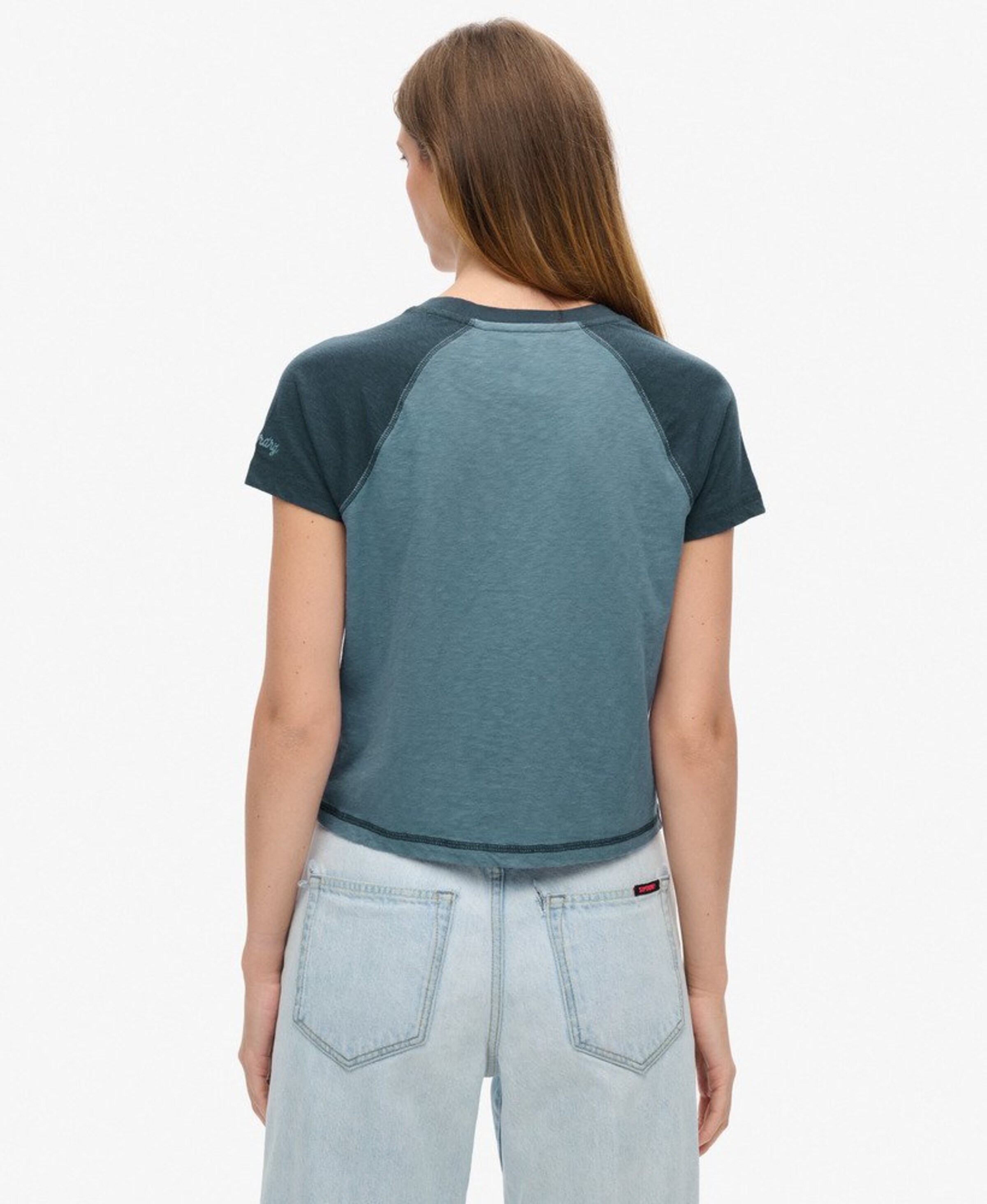 Superdry Shirt in Blauw