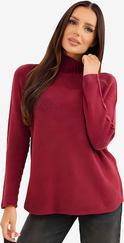 Lumera Pullover in Lila: Vorderseite