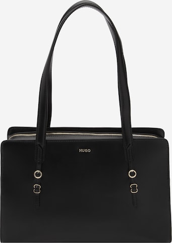 HUGO Olkalaukku 'Syndra' värissä musta: etupuoli