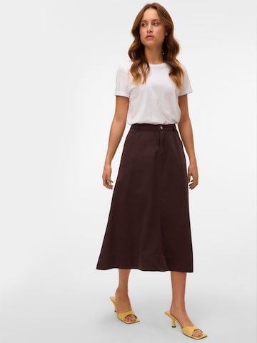 VERO MODA Skirt in Brown: front