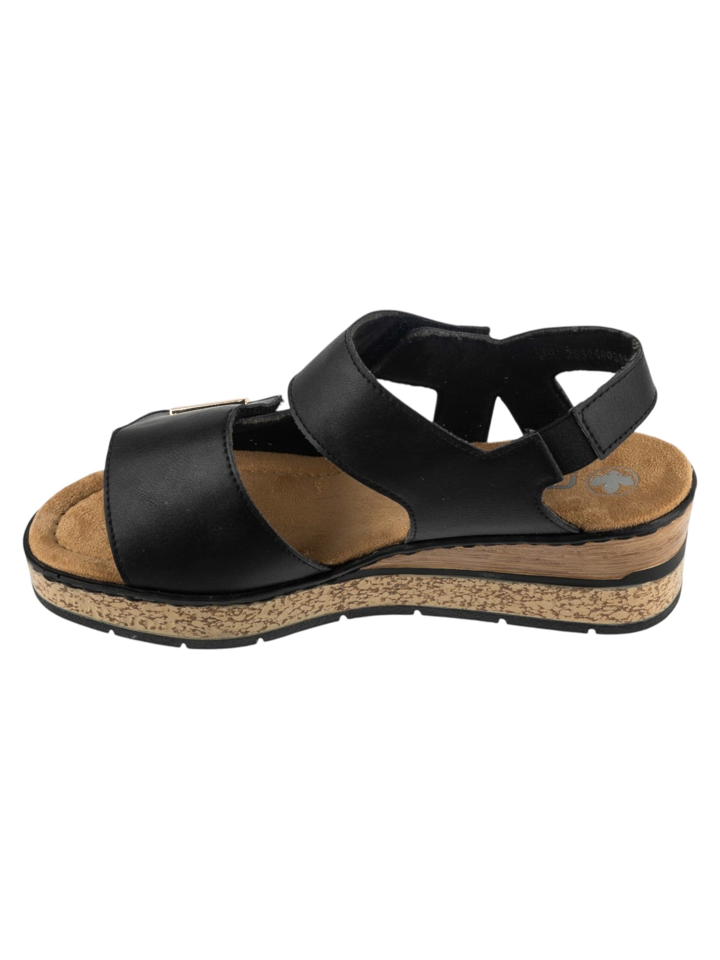 Rieker Sandale 'Rieker Sandals'‌‌‌‌‌ in Schwarz