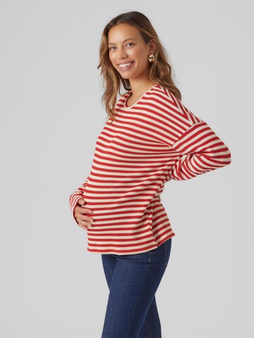 MAMALICIOUS Shirt 'Silly' in Red: front