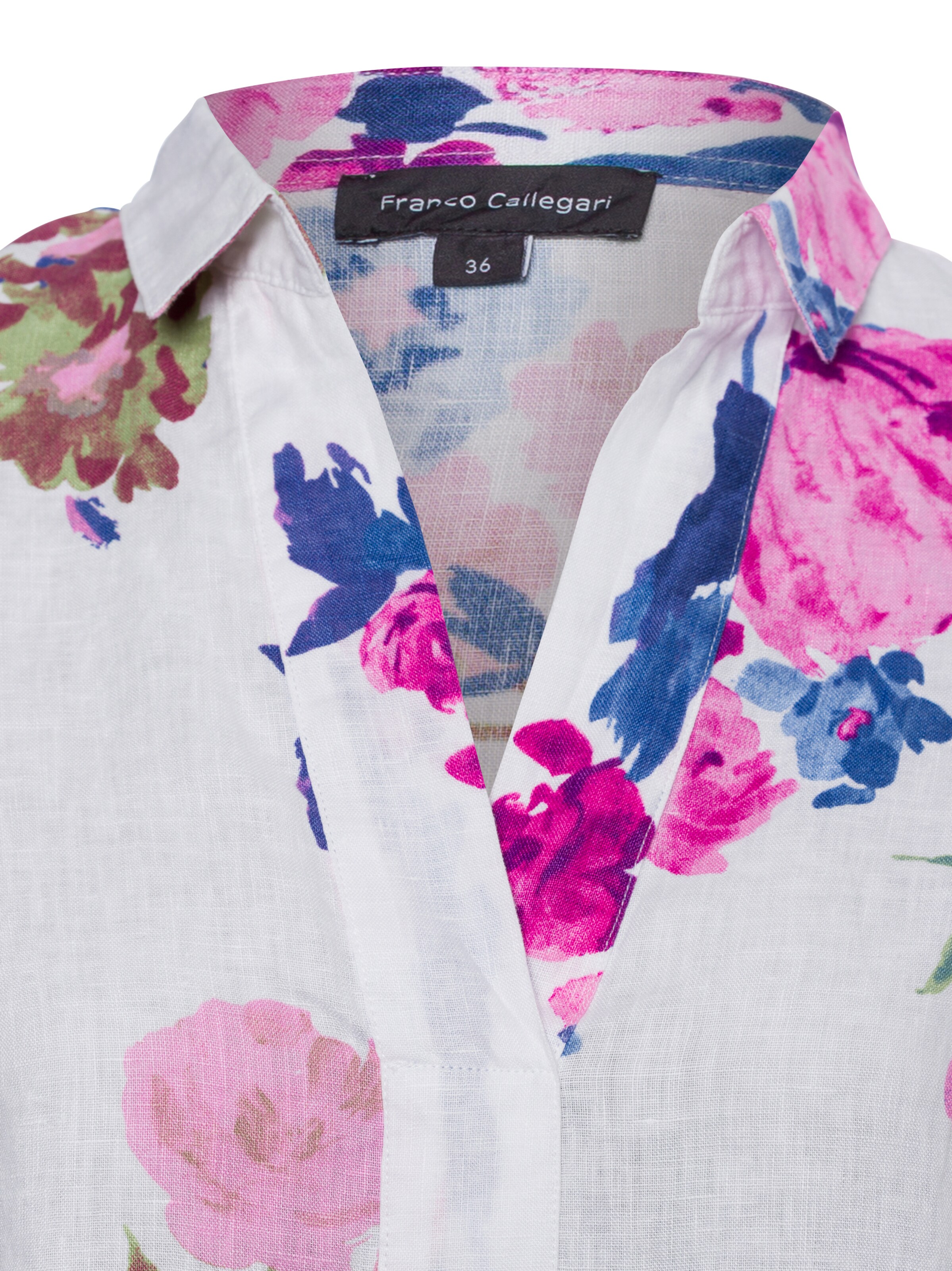 Franco Callegari Bluse ' ' in Weiß