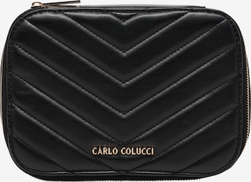 Trousses de toilette ' Dobner ' Carlo Colucci en noir : devant