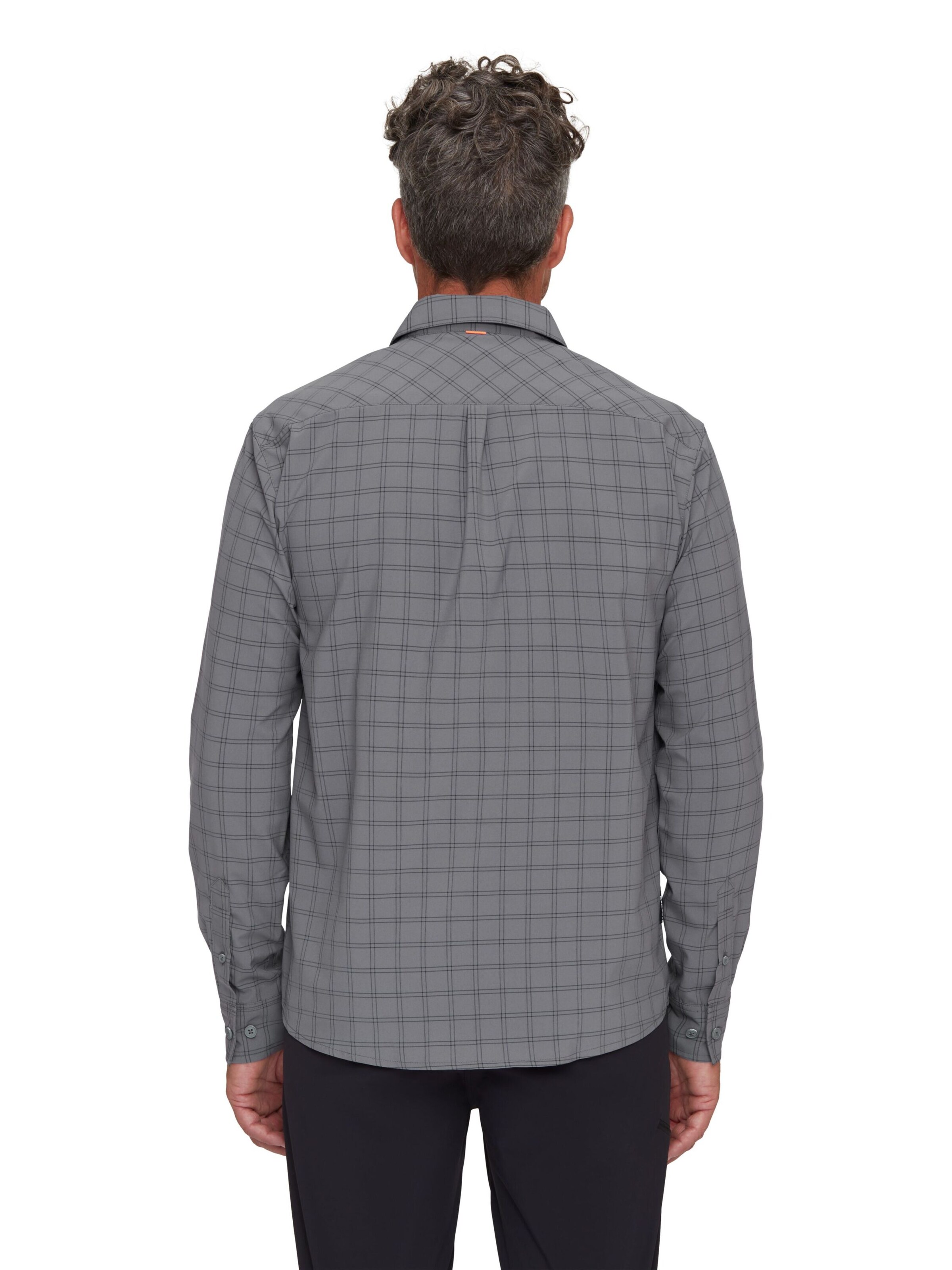MAMMUT Regular Fit Funktionshemd ‘Lenni’ in Grau