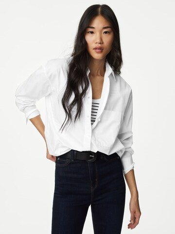 Marks & Spencer Blouse in White: front