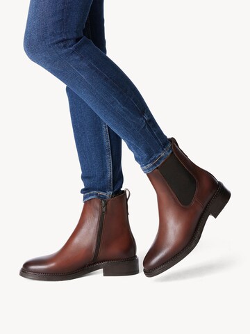 TAMARIS Chelsea Boots in Brown