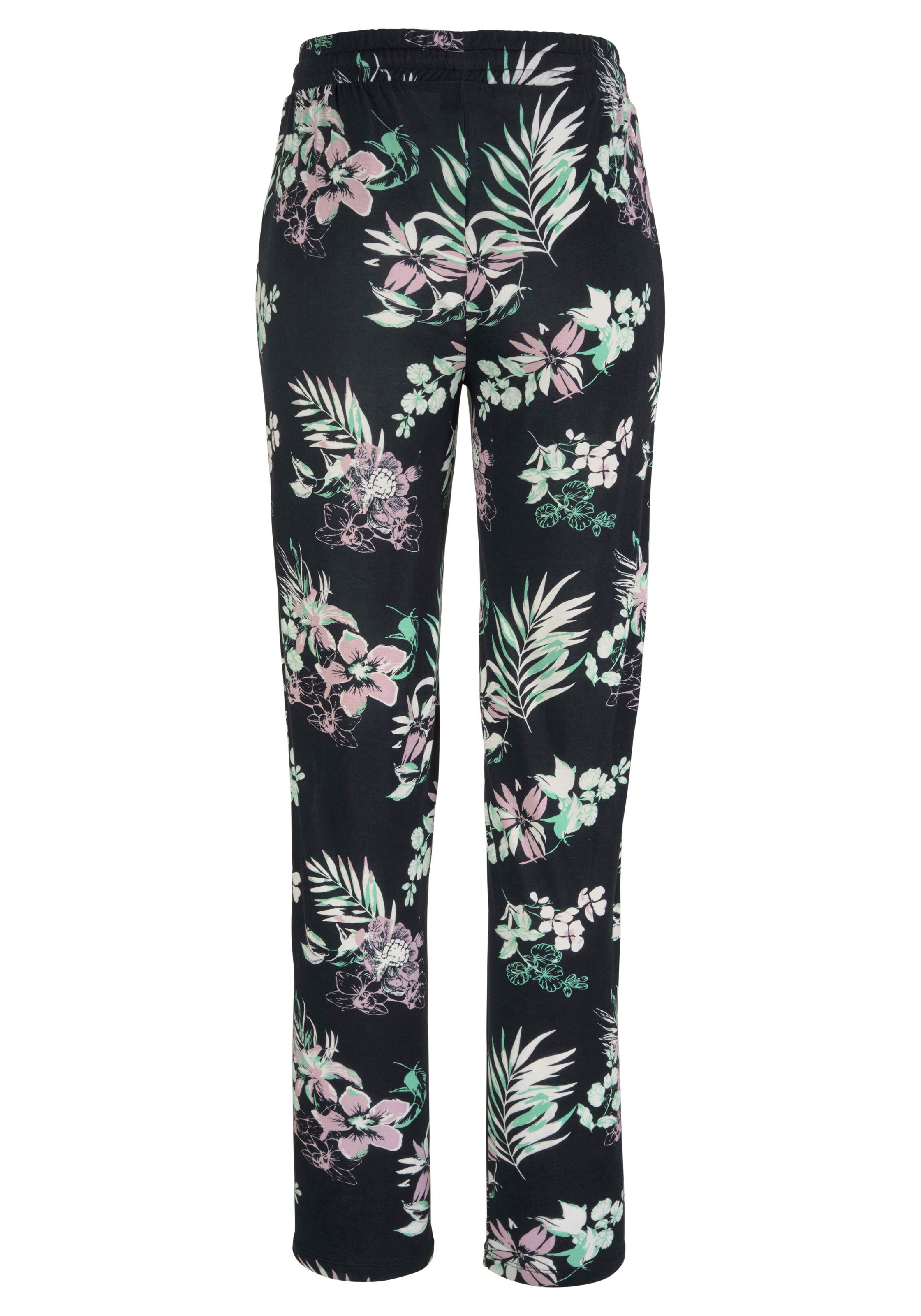 LASCANA Szabványos Nadrág - kék: hátul