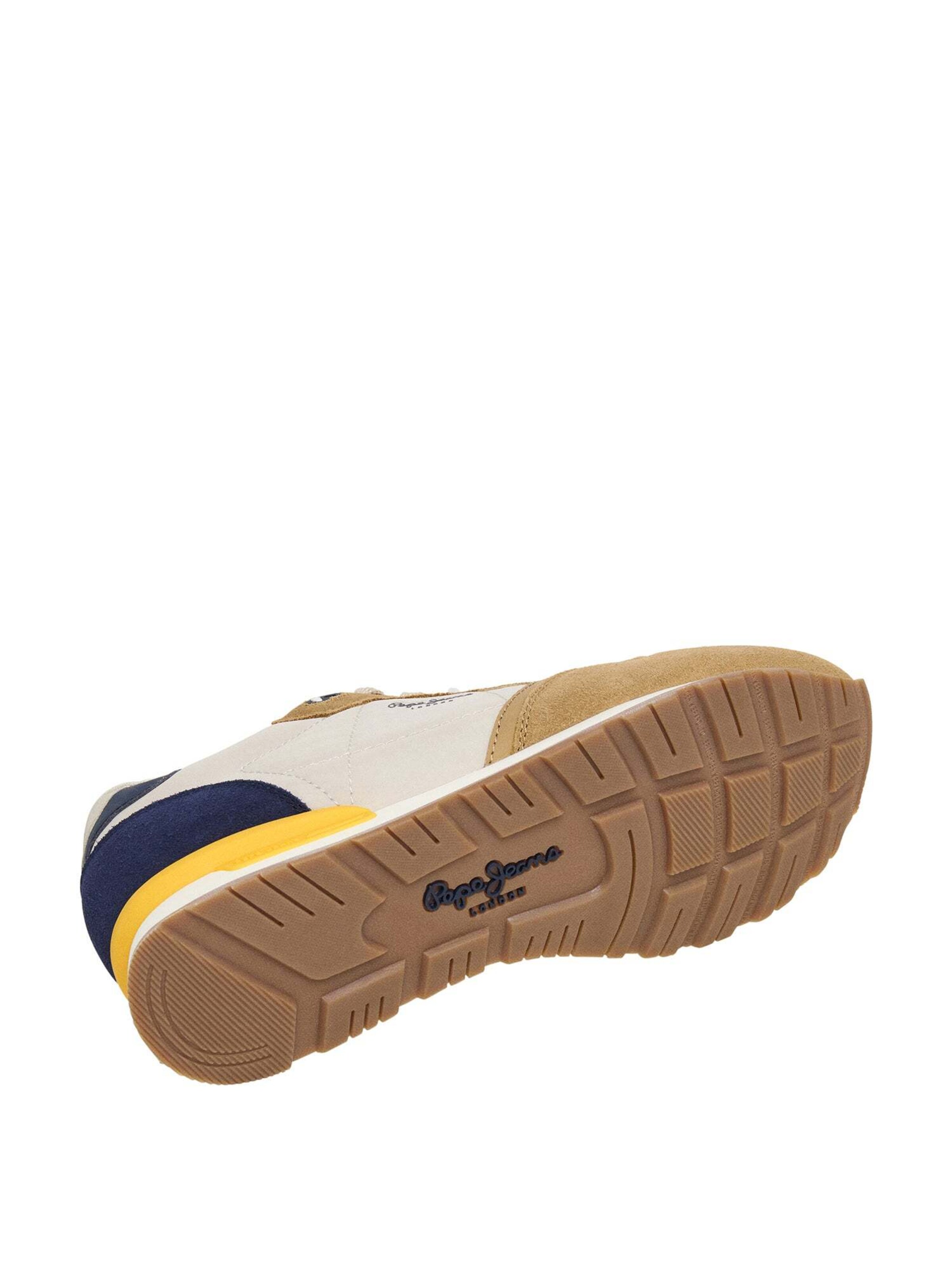 Sneaker bassa 'Brit Camp' di Pepe Jeans in beige