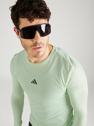 ADIDAS PERFORMANCE Functioneel shirt 'Workout' in Groen