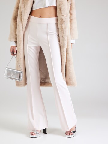 Flared Pantaloni 'EVELINA' di GUESS in rosa: frontale