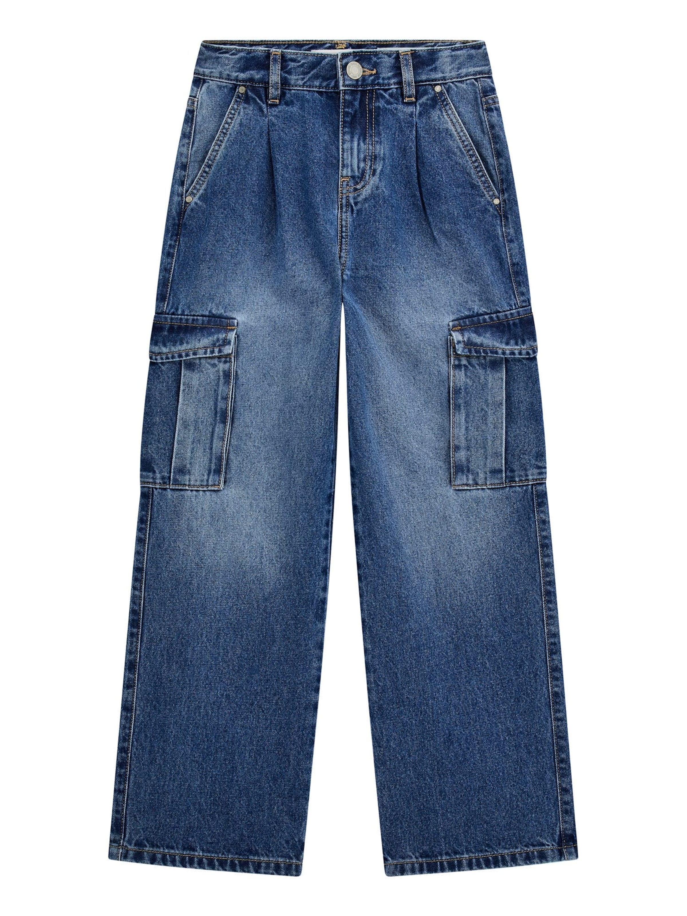 GUESS Loose fit Jeans in Blue: front