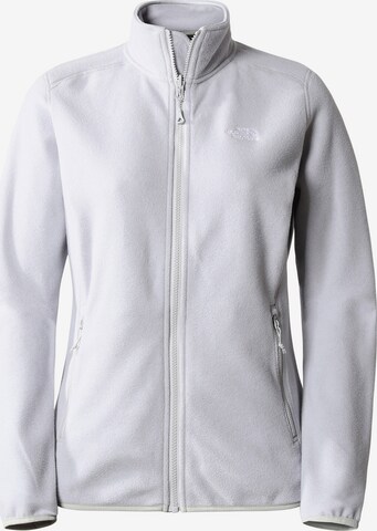 Veste en polaire fonctionnelle 'Glacier' THE NORTH FACE en gris : devant