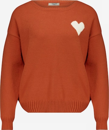 Deeluxe Pullover 'ADONIS' in Orange: Vorderseite