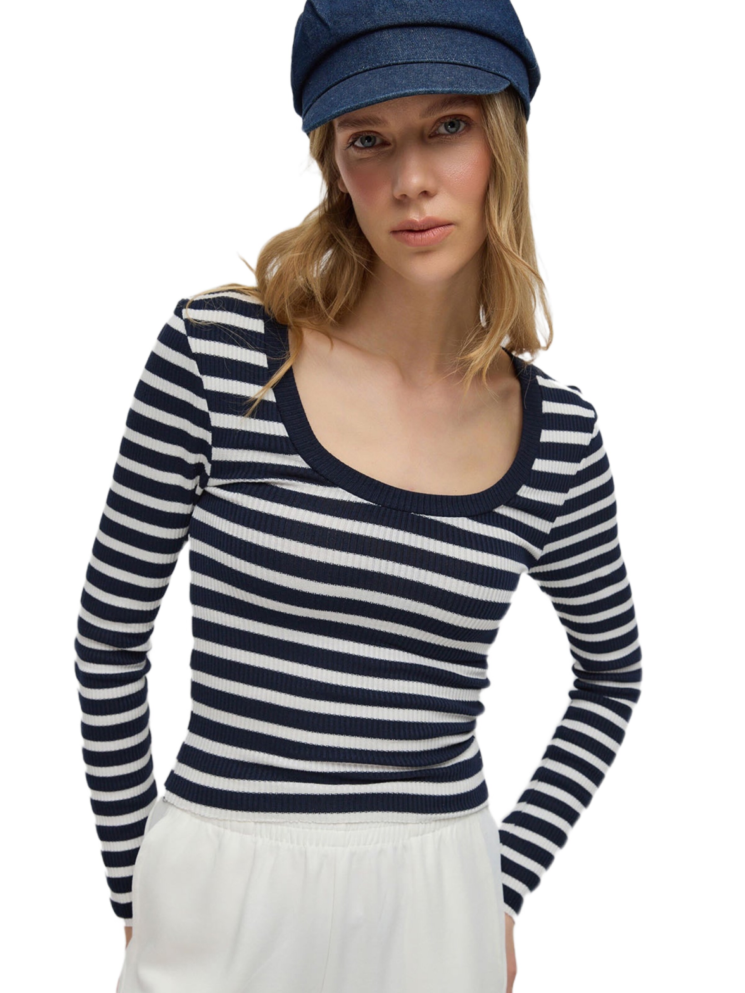 No Matter What Shirt in Blue: front