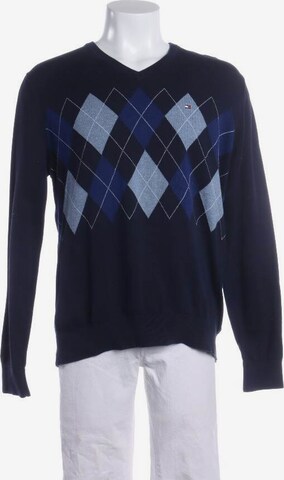 TOMMY HILFIGER Sweater & Cardigan in M in Blue: front