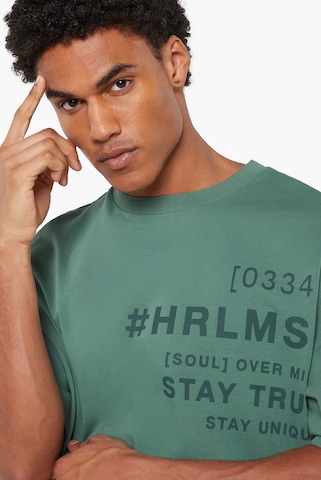 Harlem Soul Shirt 'RO-CKY' in Grün