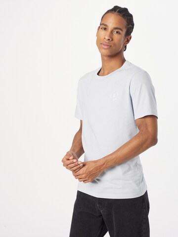 ARMEDANGELS T-Shirt 'JAAMES SENTIMENTS' (GOTS) in Blau: Vorderseite