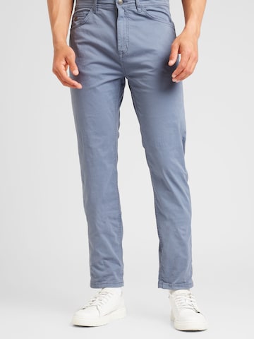 Springfield Slimfit Spodnie 'RECONSIDER' w kolorze niebieski: przód