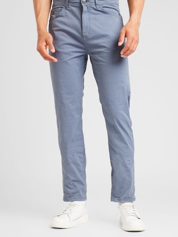 Coupe slim Pantalon 'RECONSIDER' Springfield en bleu : devant