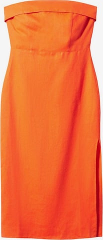 MANGO Sukienka 'Javi' w kolorze pomarańczowy: przód