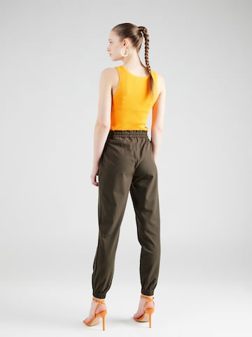 VERO MODA Tapered Pants 'ZELDA' in Green