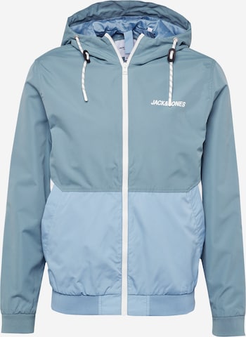 JACK & JONES Jacke 'JJERush' in Blau: Vorderseite