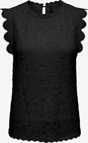 ONLY Top 'ONLSINE' in Black: front