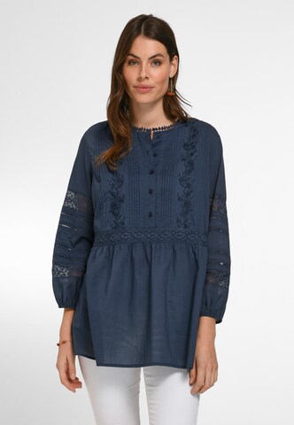 Emilia Lay Tuniek in Blauw: voorkant