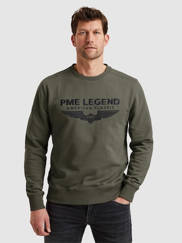 PME Legend Sweatshirt 'Sweatshirt with logo' i grön