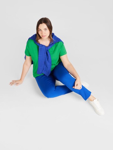 ONLY Carmakoma Shirt 'Bonnie' in Groen