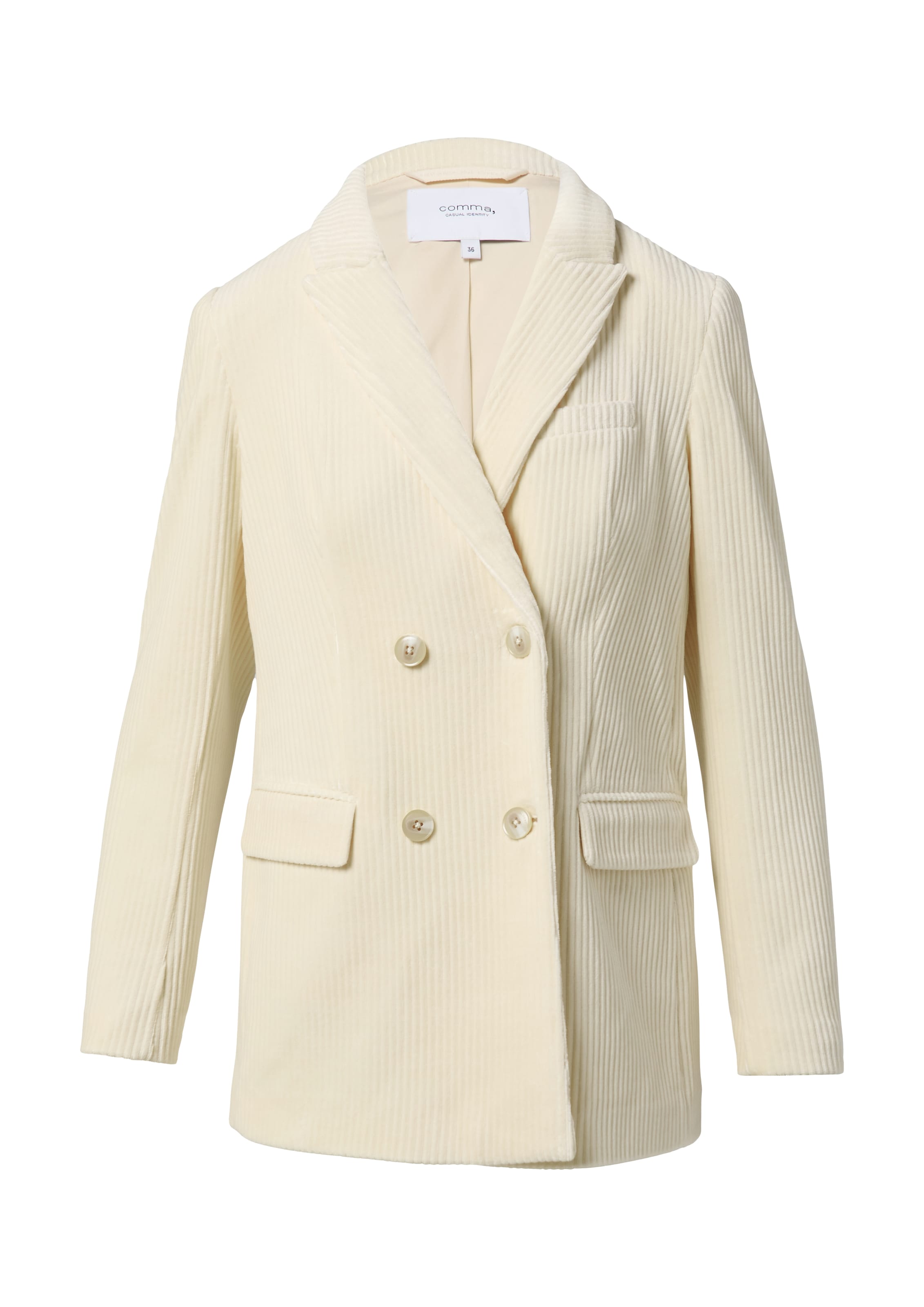 comma casual identity Blazers in Beige: voorkant
